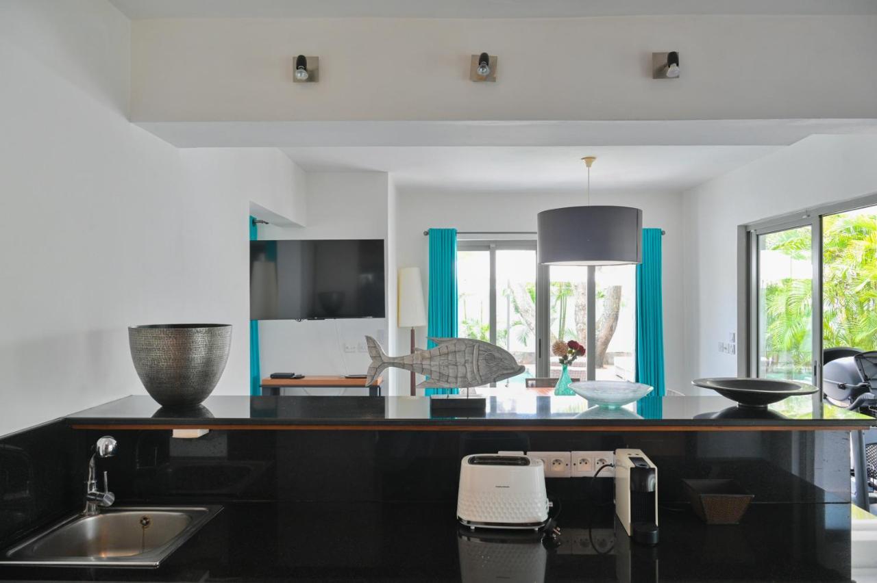 Villa Horizon By Dream Escapes, Beachfront Villa Pointe aux Canonniers Exterior foto