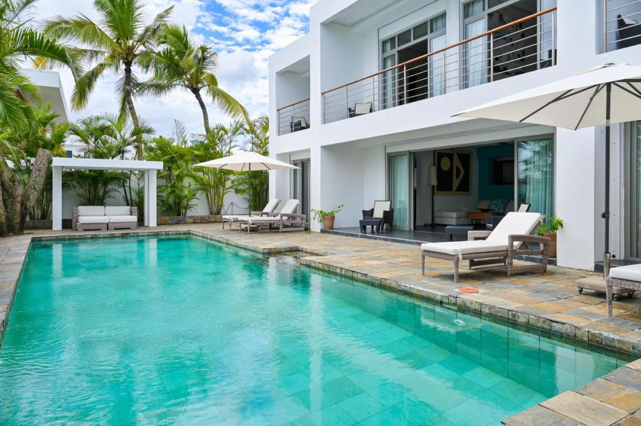 Villa Horizon By Dream Escapes, Beachfront Villa Pointe aux Canonniers Exterior foto